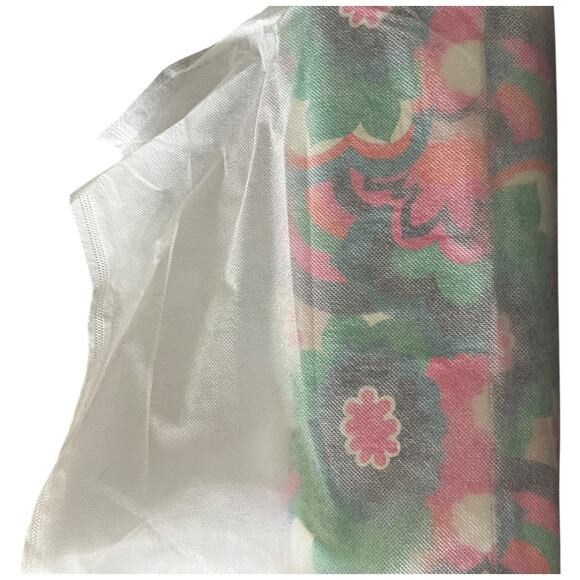 Trina Turk Summer Clutch Floral Cloud Print flap close pebbled vegan leather NWT - Picture 7 of 7